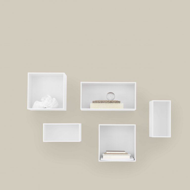 Muuto Mini Stacked 2.0 kast medium lichtgrijs