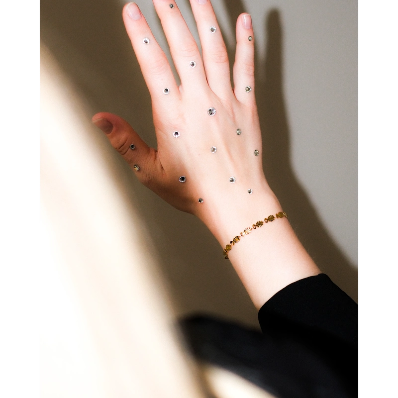 NICMA Styling Glitter Stickers - Clear