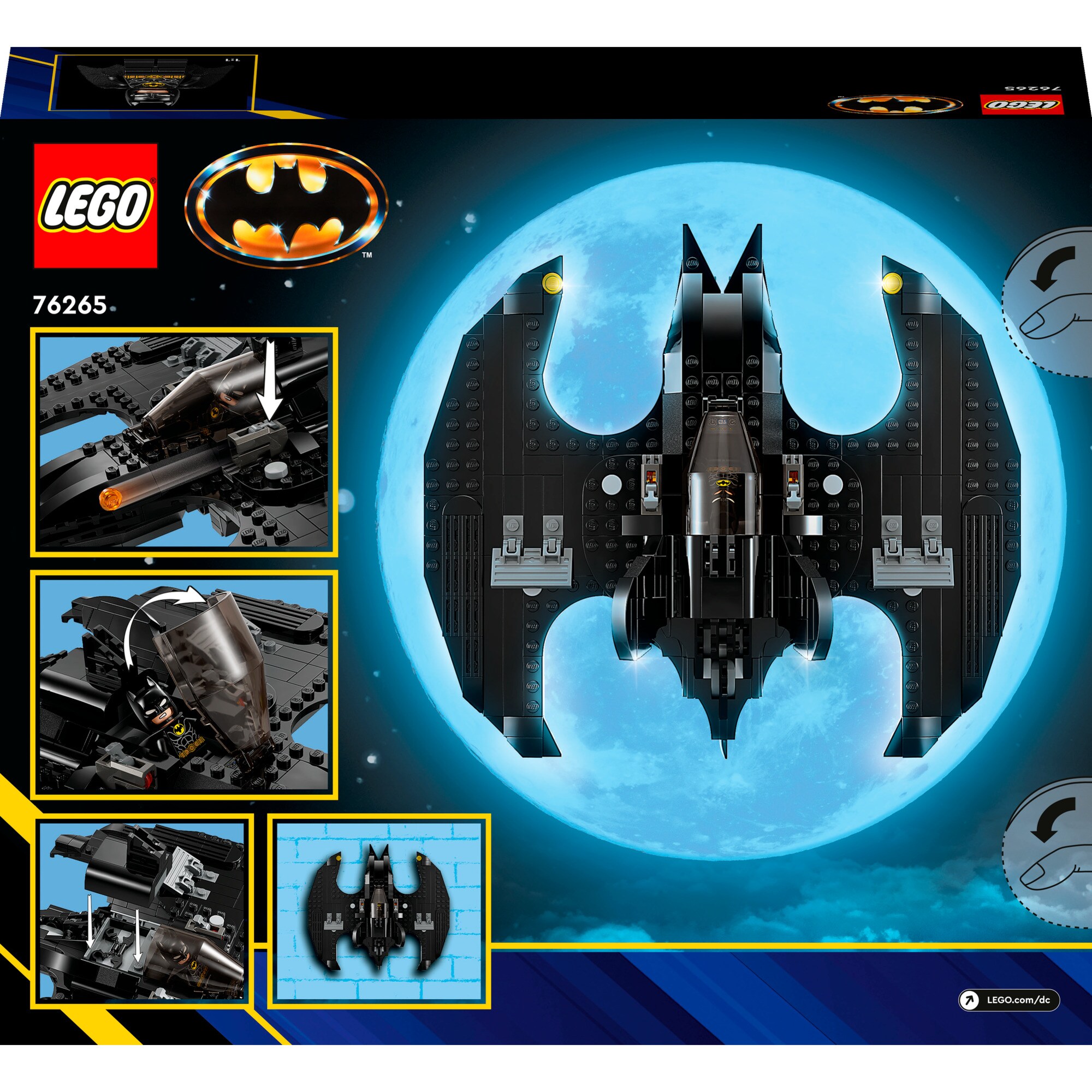 LEGO Konstruktionsspielzeug DC Super Heroes Batwing: Batman vs. Joker