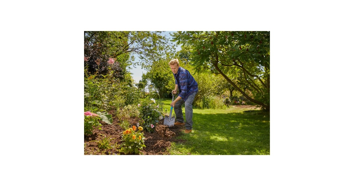 GARDENANatureLine Spade  (Houtkleur/turquoise, 17000-20)