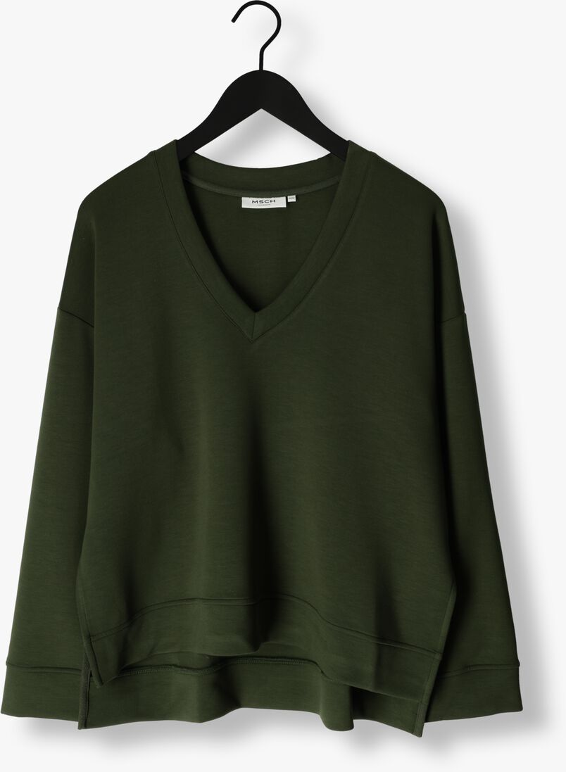 MSCH COPENHAGEN groene msch copenhagen sweater mschpetua lma q v sweatshirt