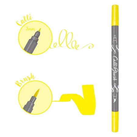 ONLINE Calli.Brush Pen Fluo Yellow