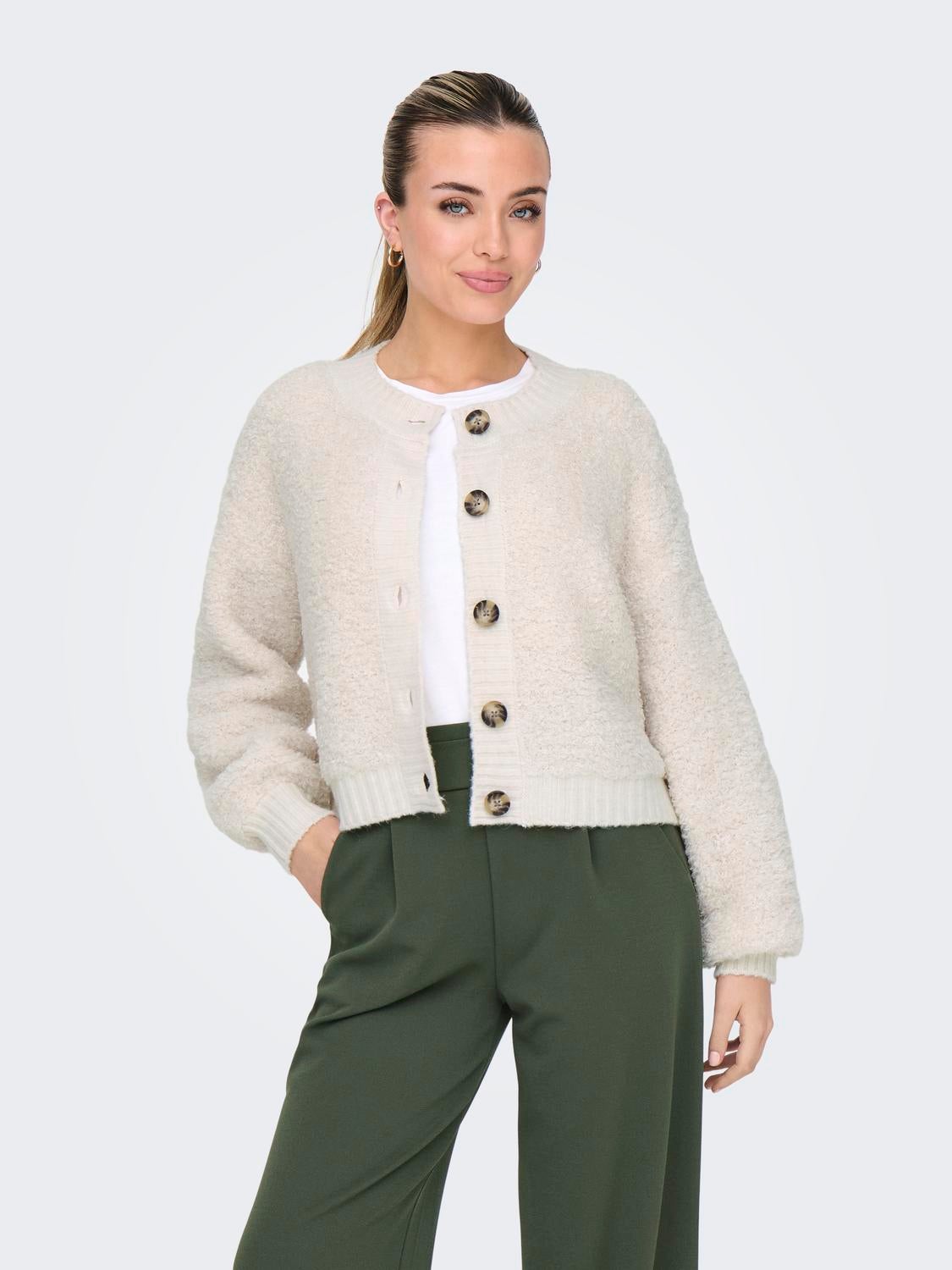 JDYEIRA Strickjacke Birch