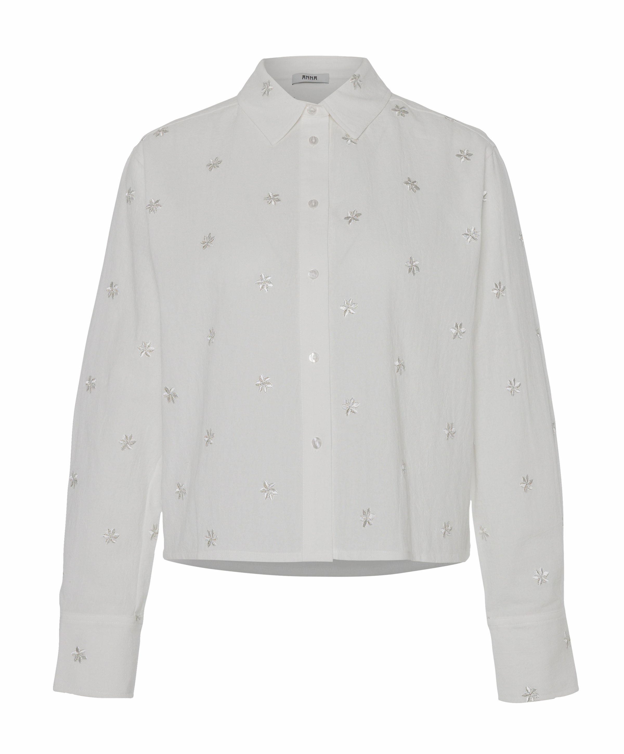 Anna Dames blouse ecru