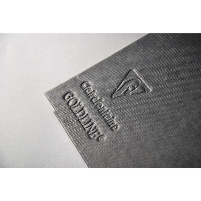 Goldline carnet spiralé 64F A3 140g F - Blanc