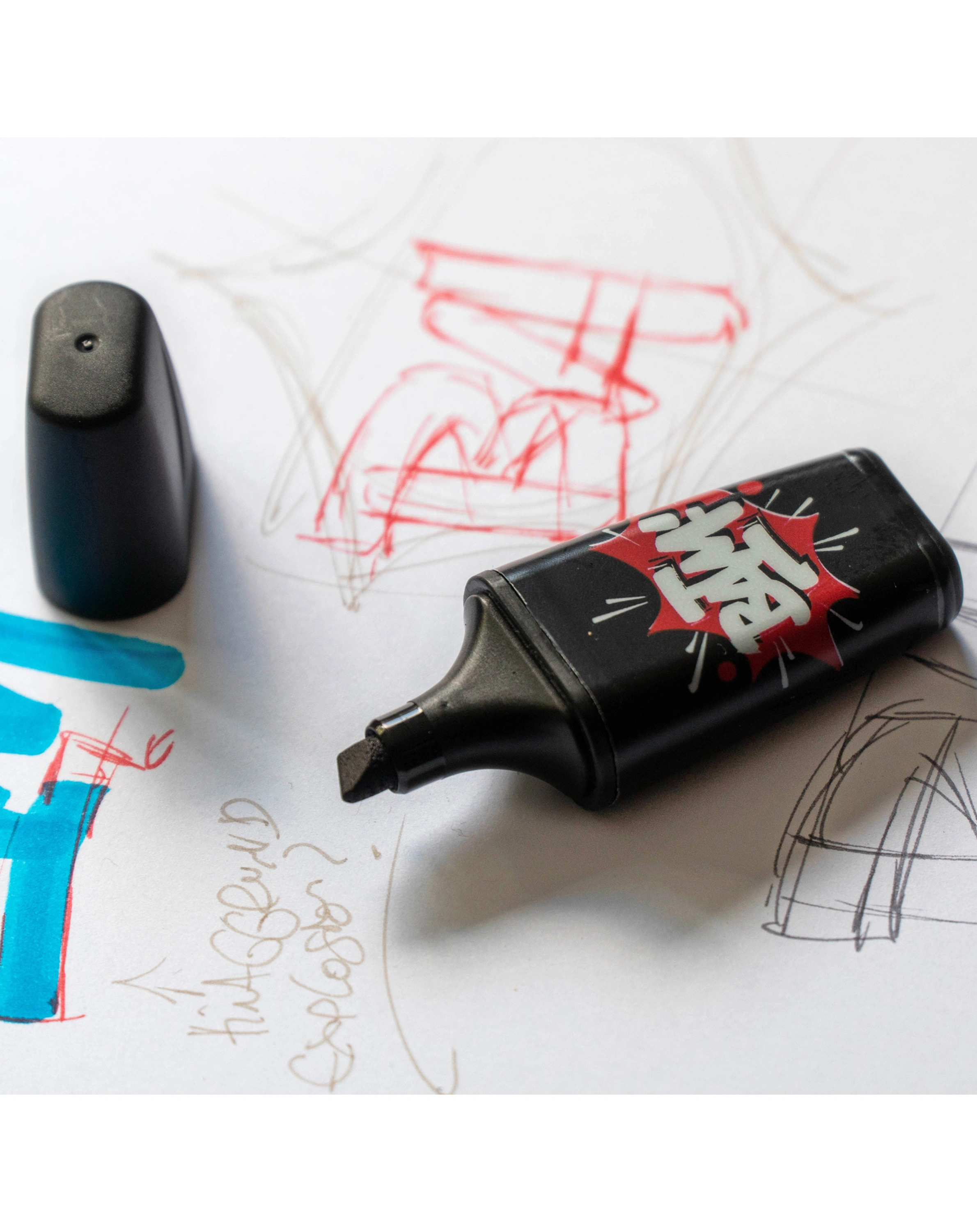 Textmarker STABILO® BOSS MINI by Snooze One 5er-Pack