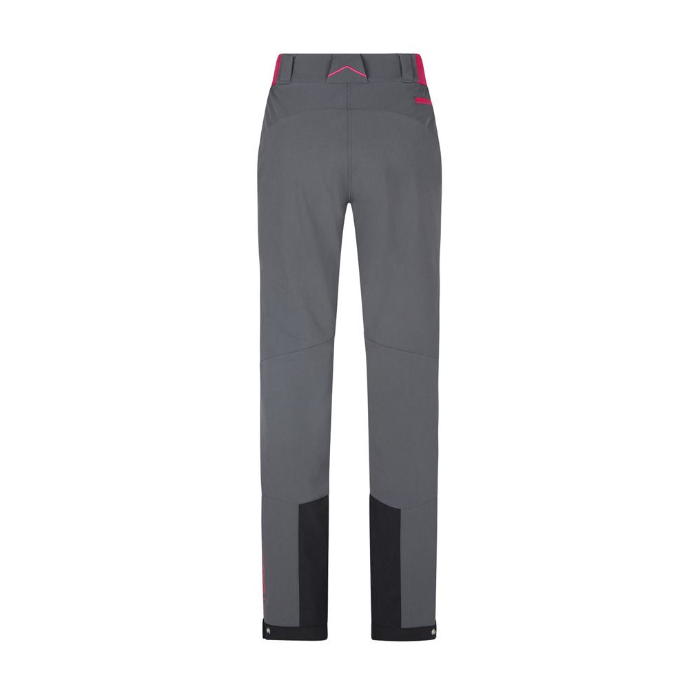 La Sportiva ORIZION - Pantalon ski Femme carbon/cerise