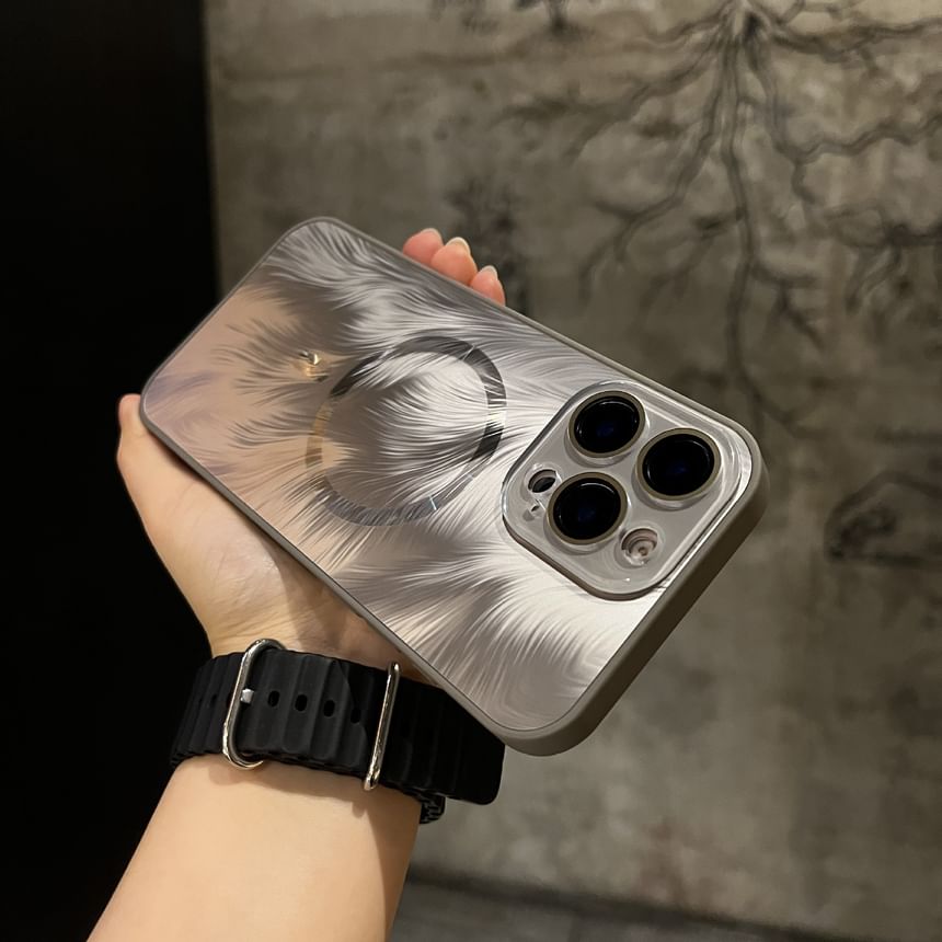 fairliea - Feather Gradient Magnetic (Compatibel met MagSafe) Telefoonhoesje - iPhone 16 Pro Max / 16 Pro / 16 Plus / 16 / 15 Pro Max / 15 Pro / 15 Plus / 15 / 14 Pro Max / 14 Pro / 14 Plus / 14 / 13 Pro Max / 13 Pro / 13