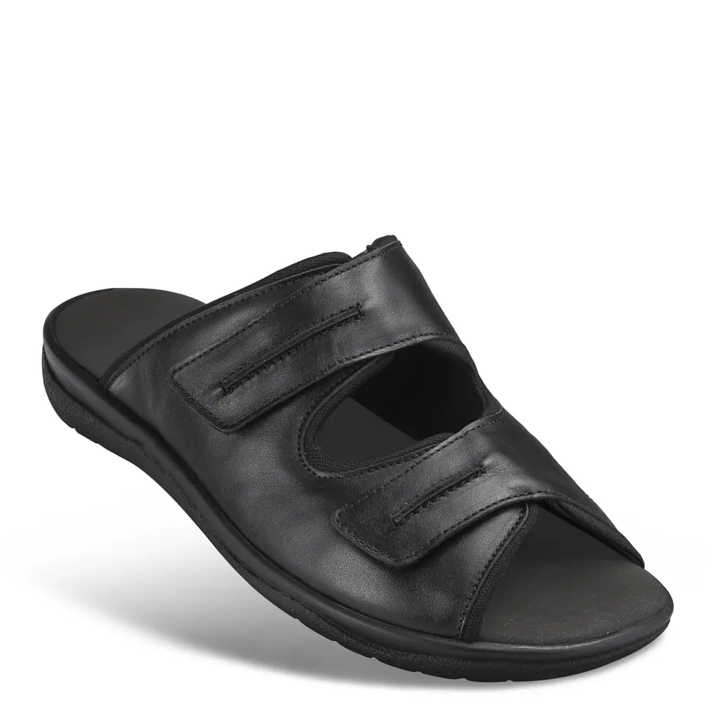HERREN - Pantolette STEFAN schwarz
