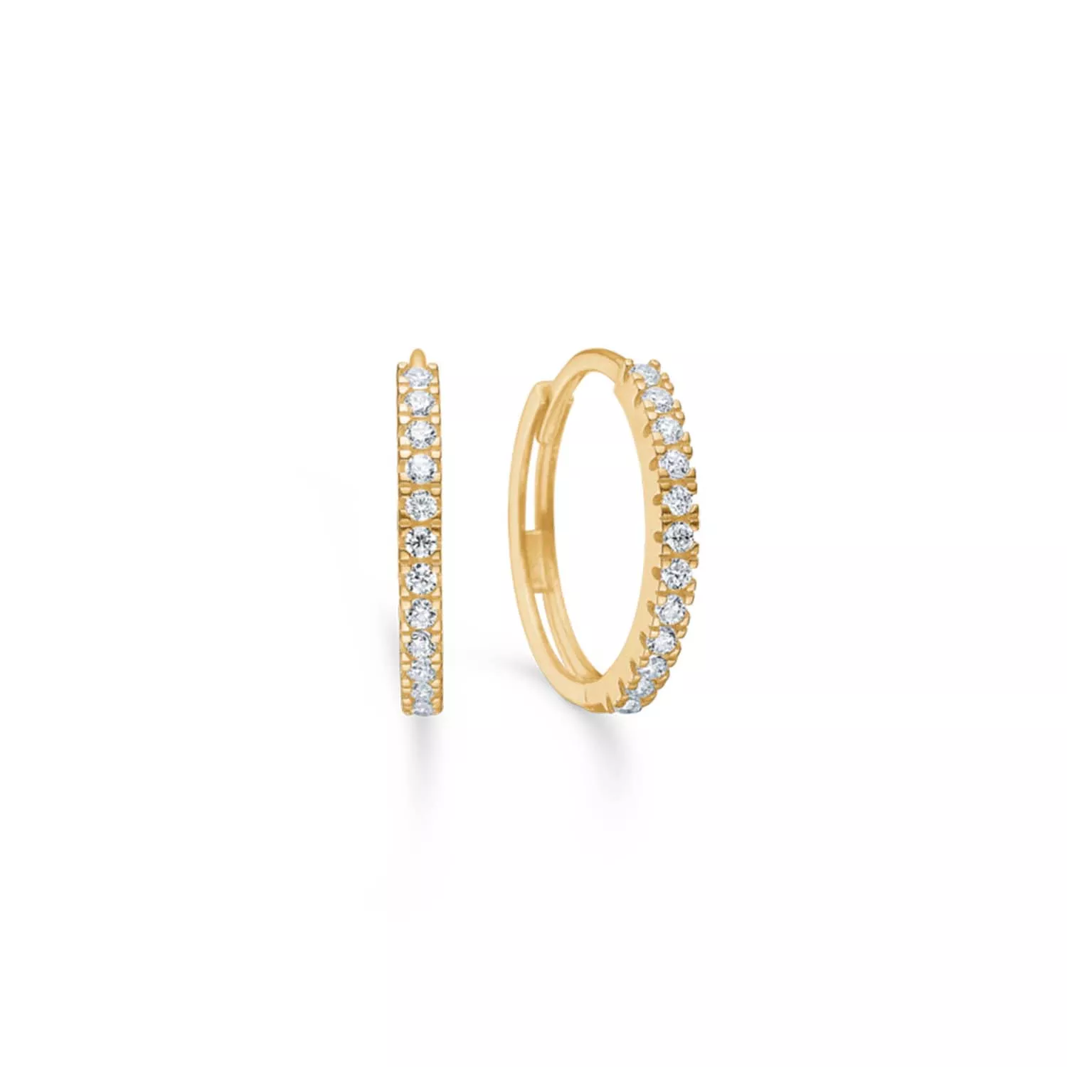 Mads Z Sparkle Øreringe 8 kt. Guld 3317166