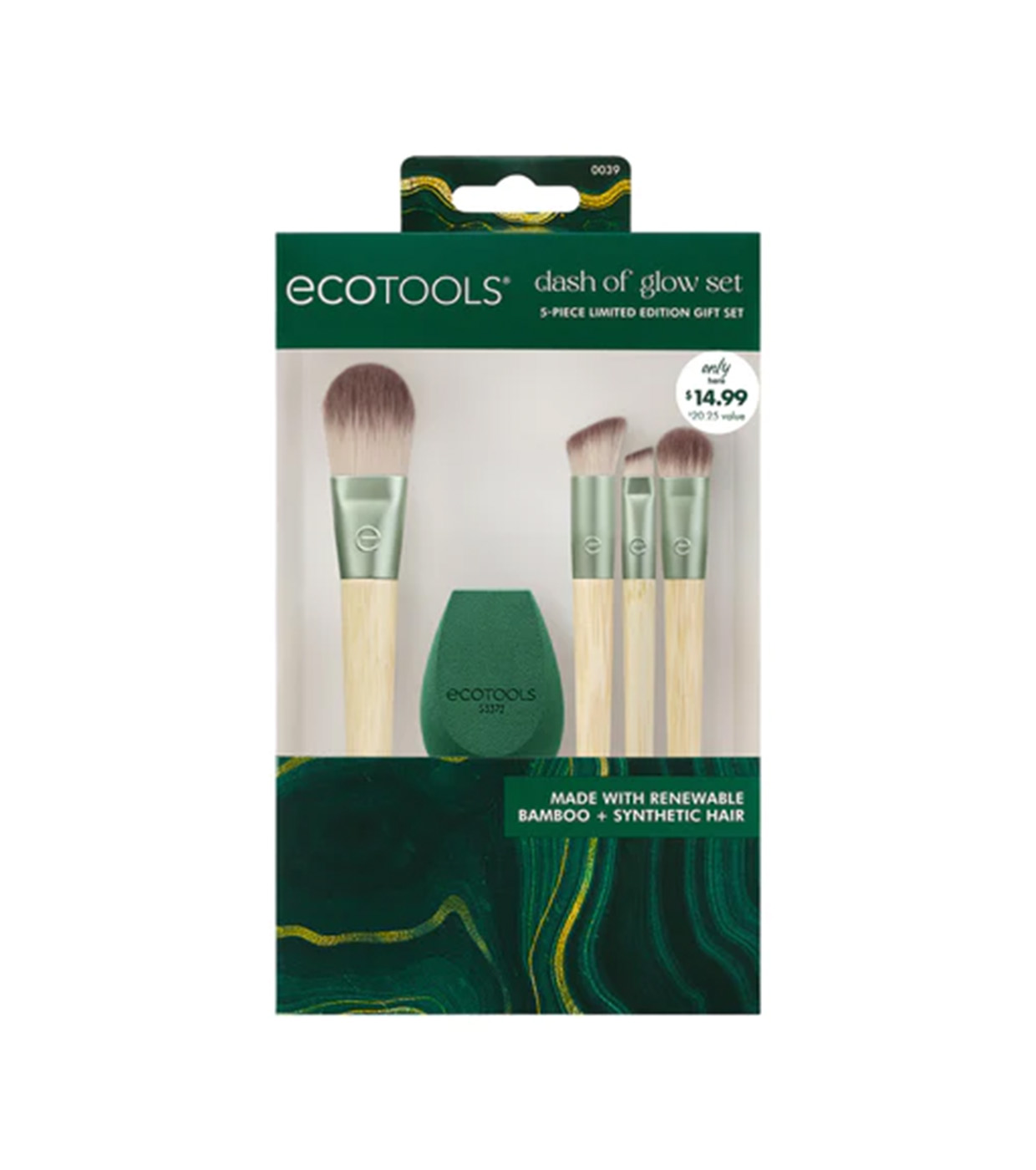 Ecotools - Conjunto de pincéis Dash of Glow - Edição limitada