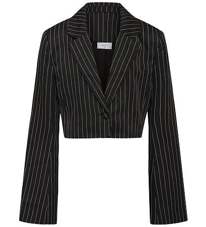 Grønt Blazer - Crop - Mayo - Sort