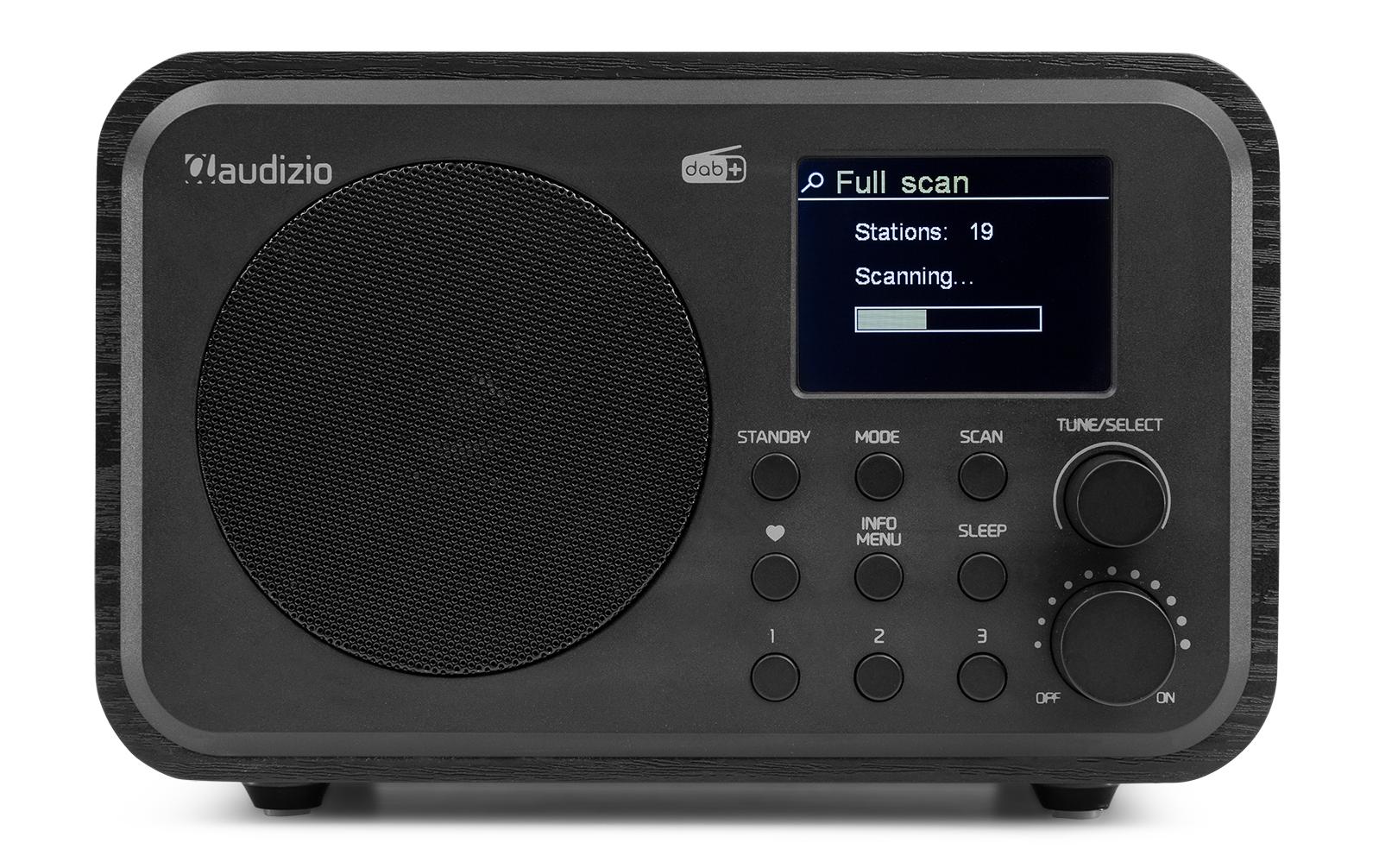DAB+ Radio Milan SchwarzDAB+ Radio mit Bluetooth