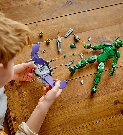LEGO? Marvel Spider-Man - Byg Sølv-figur af Green Goblin 76284 -