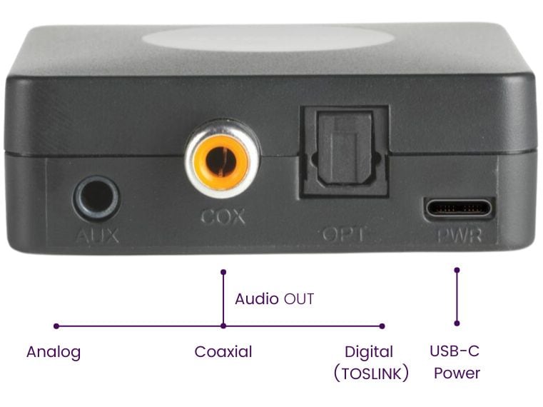 Marmitek Bluetooth Sender BoomBoom 55 HD Bluetooth-Sender für 2 Empfänger