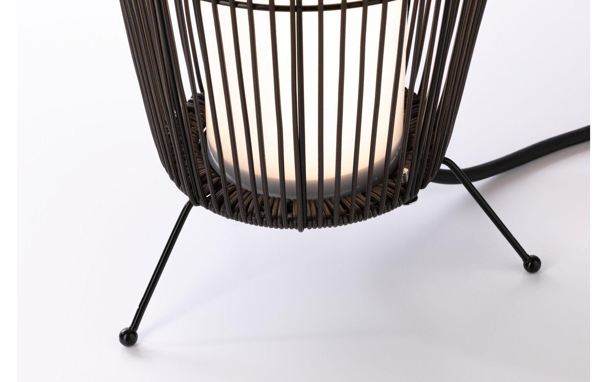 Windlicht Plug & Shine Basket 60 cm, BraunLED Lichtobjekt passend zur Plug & Shine Serie