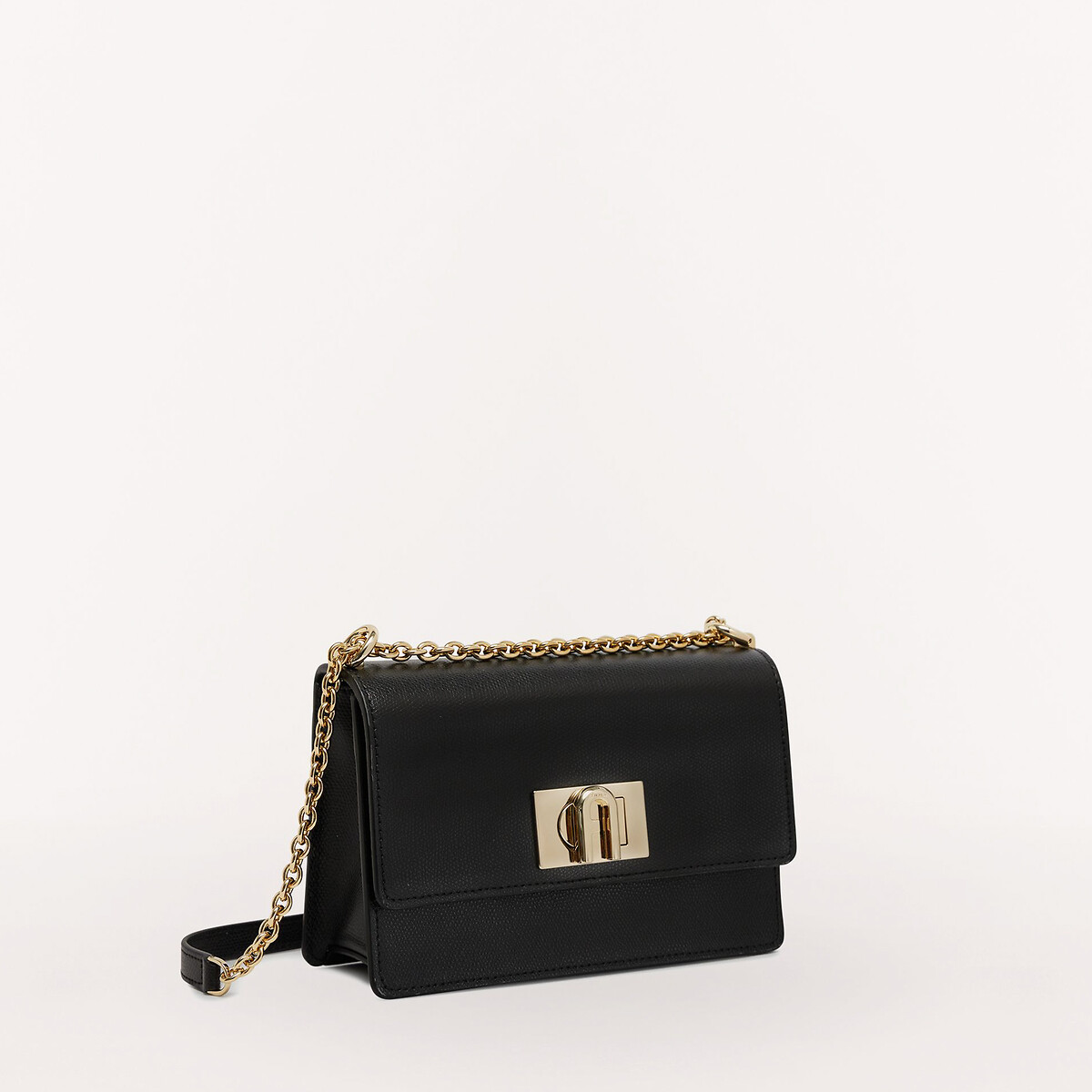 FURLA<br>Bolsa de ombro em couro 1927 Mini