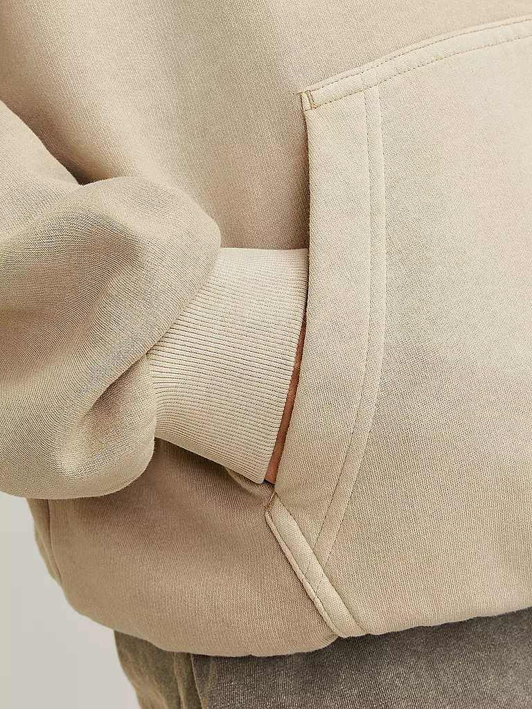 JACK & JONES Kapuzensweater - Hoodie JORVERMONT beige