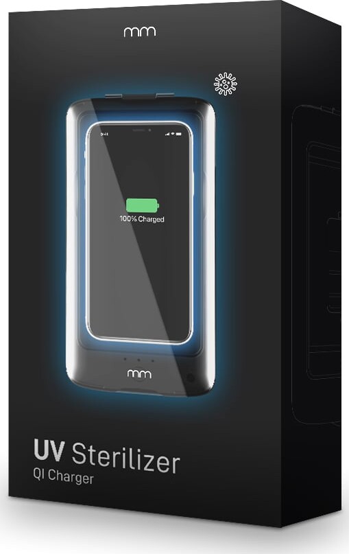 Uv Sterilisator Med Qi-Oplader Til Mobil