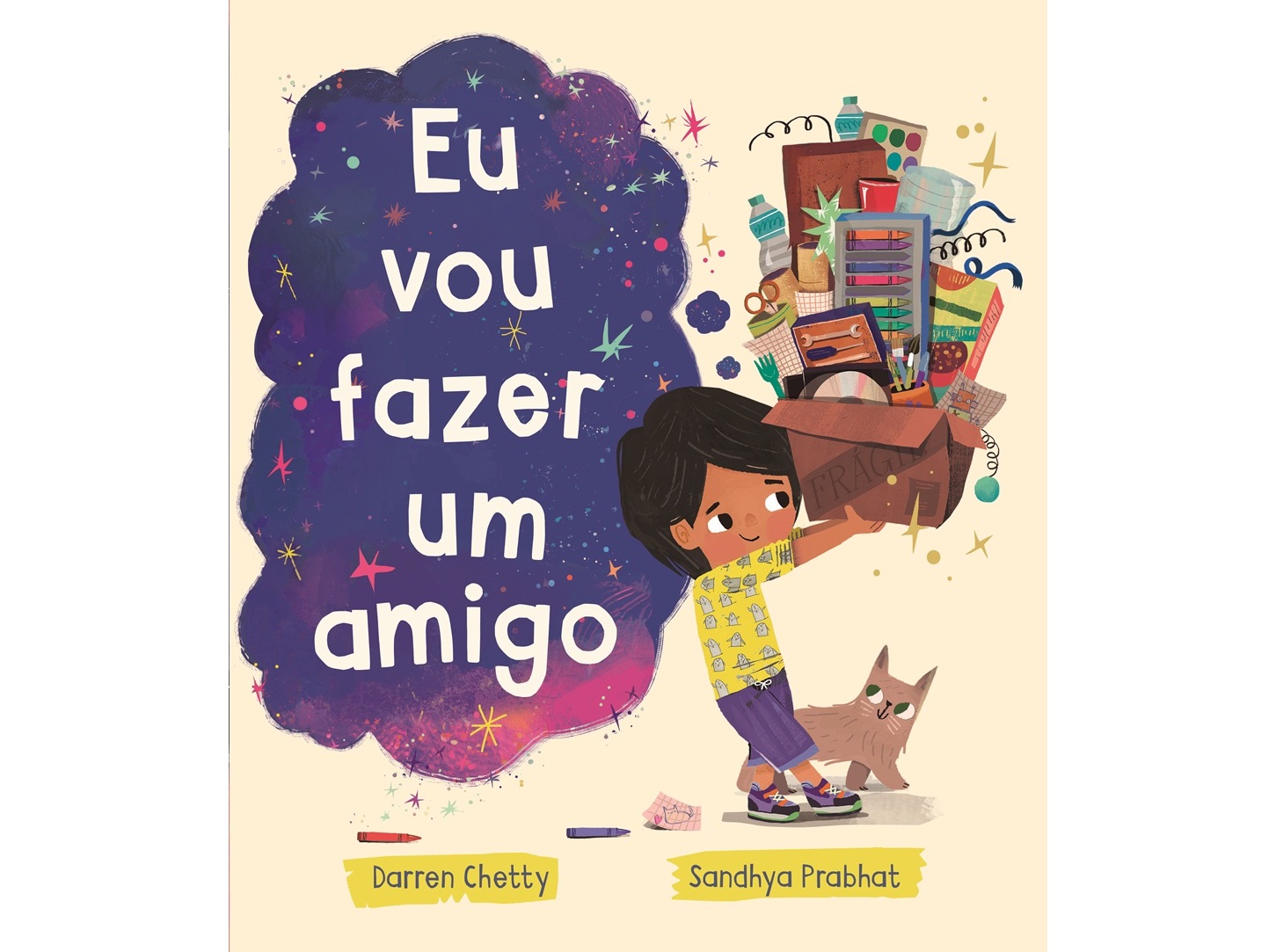 LIVRO EU VOU FAZER UM AMIGO DE DARREN CHETTY E SANDHYA PR