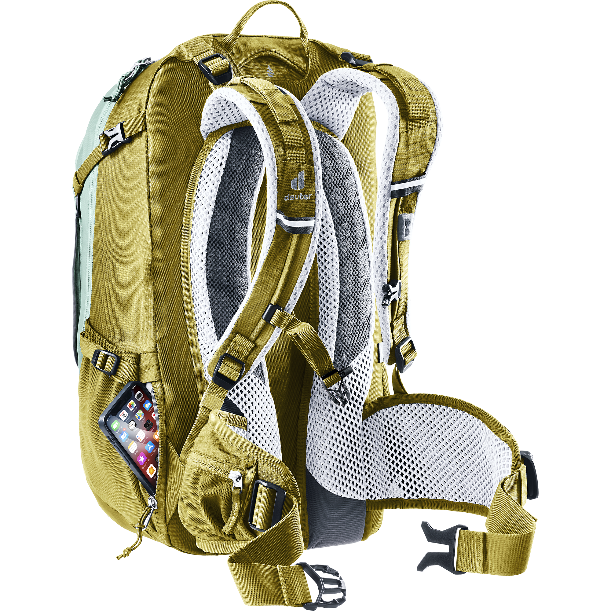deuter Trans Alpine 28l SL Bike Rucksack Damen frost linden