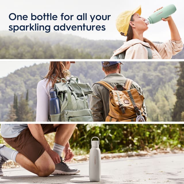 Sodastream Fizz & GO karboneringsflaske 1062402980 (mint)