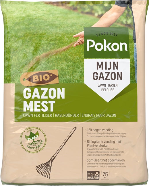 Pokon bio gazonmest 75 m²