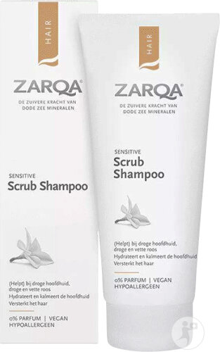 Zarqa Sensitive Scrub Shampoing Gommant 200ml