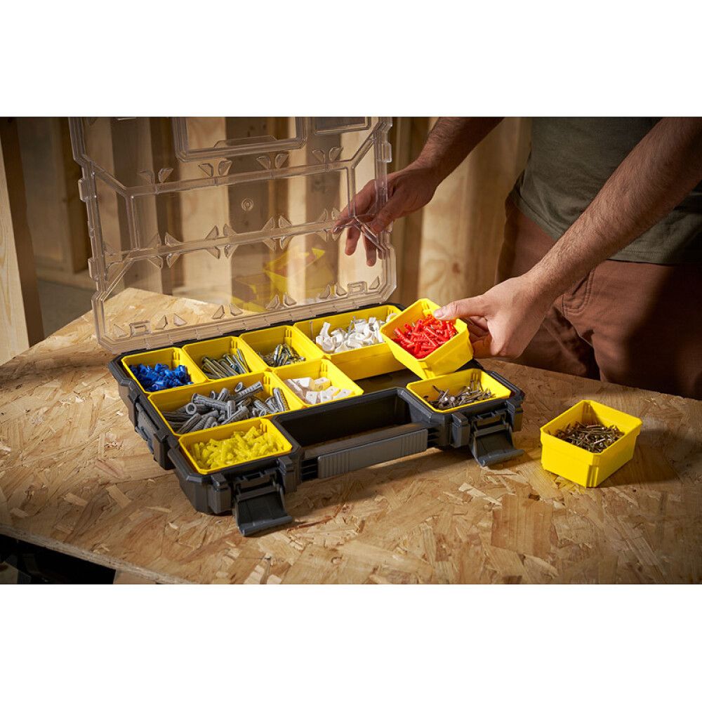 SORTIMENTSKOFFERT STANLEY FATMAX 10ST FACK 7,4CM