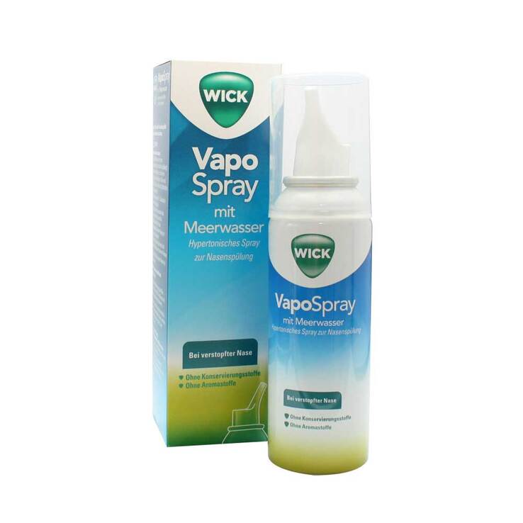WICK Vapospray zur Nasenspülung Hypertonic, 100 ml