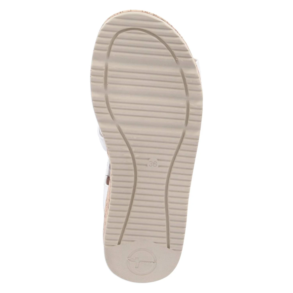 TamarisSandalen - WHITE LEATHER