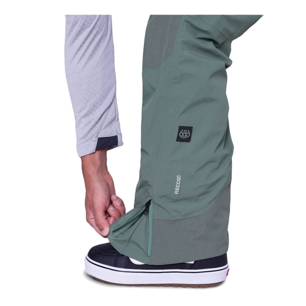 686 GORE-TEX STRETCH DISPATCH - Salopette ski Homme cypress green
