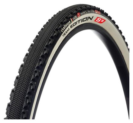 Boyau Cyclocross Challenge Chicane Team Edition S3 320 TPI Noir/Beige