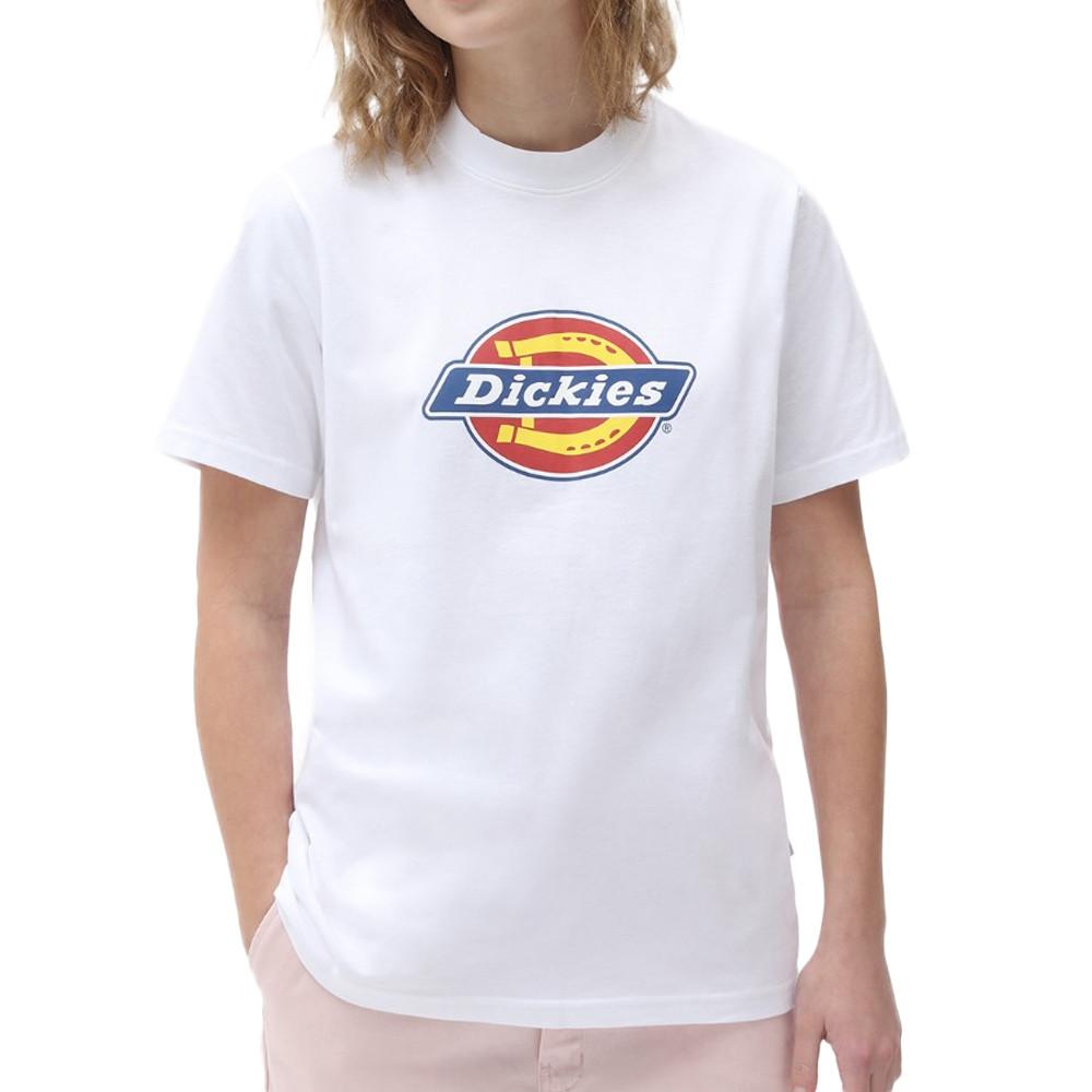 Dickies T-shirt Blanc Femme Dickies Icon