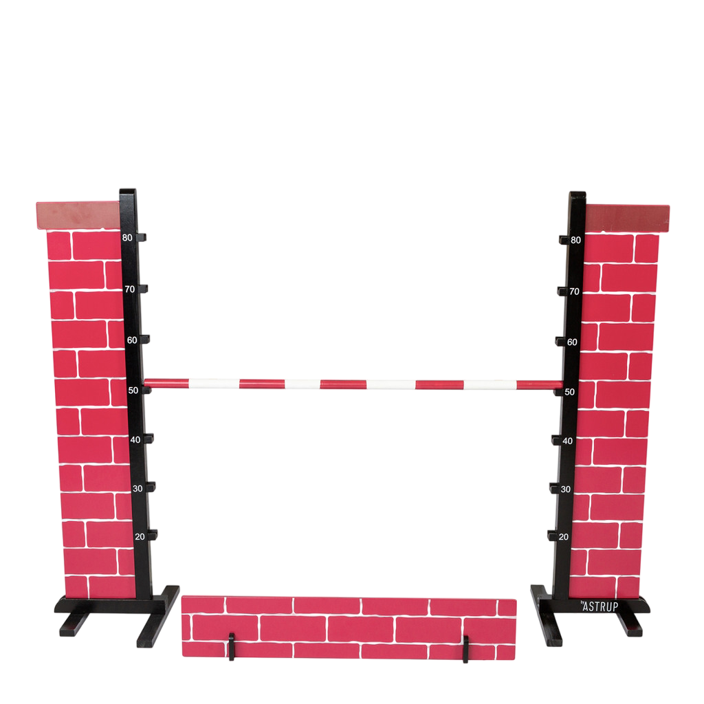 Hindernis Brick Wall für Steckenpferd
