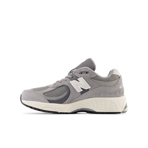 New Balance Kids' 2002 Sneakers, Steel, 35.5