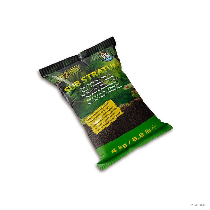 Substrato vulcânico bioativo Exo Terra para rãs, 2 kg
