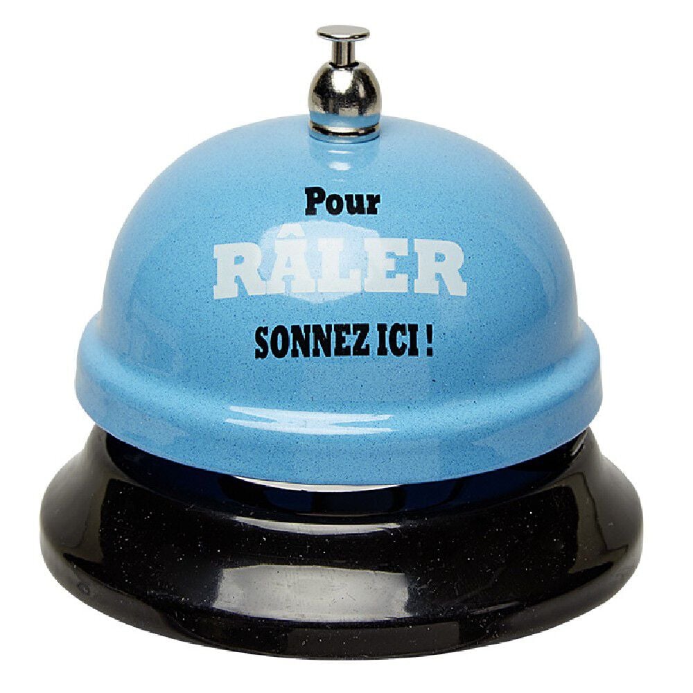 Sonnette de réception avec message humoristique