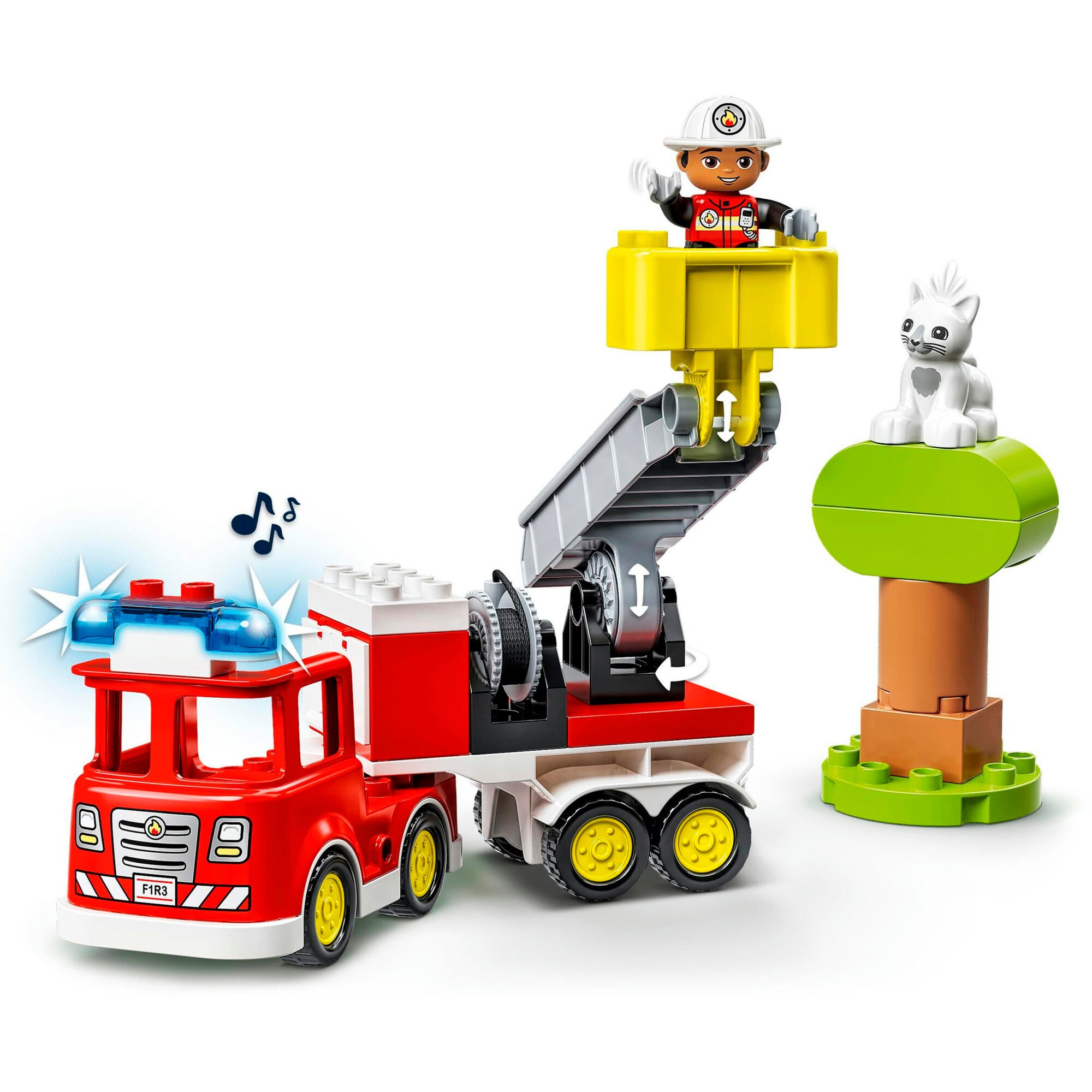 LEGO Konstruktionsspielzeug DUPLO Feuerwehrauto