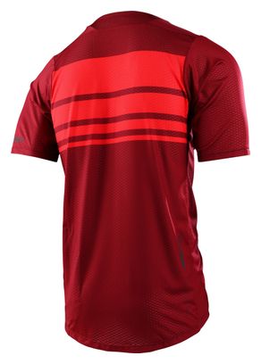 Maillot Manches Courtes Troy Lee Designs Skyline Air Rouge