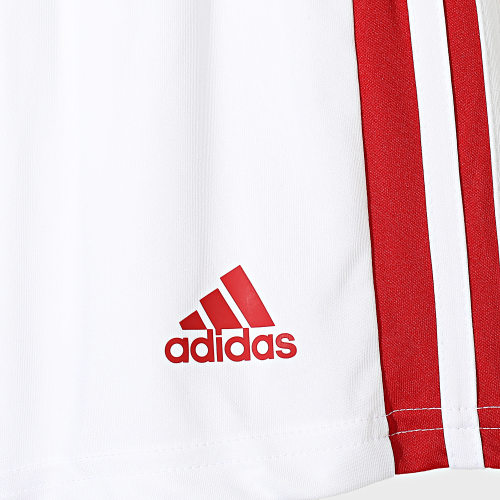 Short Jogging A Bandes Enfant Squad 21 GN5763 Blanc