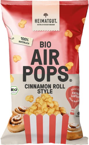 Heimatgut BIO AirPops Cinnamon Roll Style