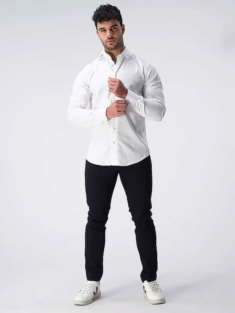 PROFUOMO Business Hemd weiss