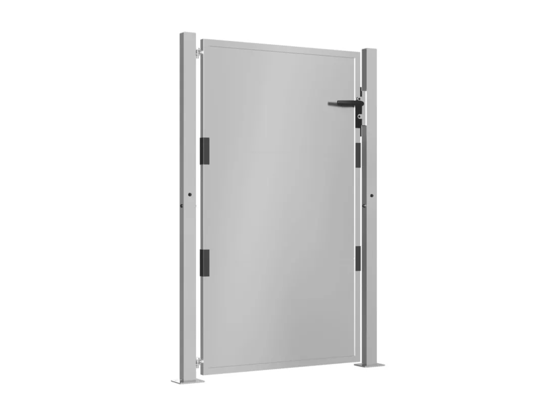 Portail de jardin 105x155 cm acier corten