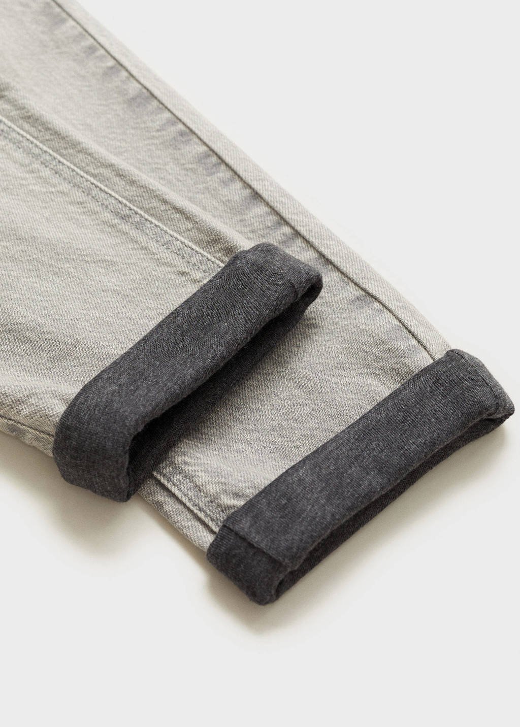 Mango Kids regular fit jeans grey denim