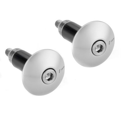 Embouts de guidon Rizoma Universel - Gris