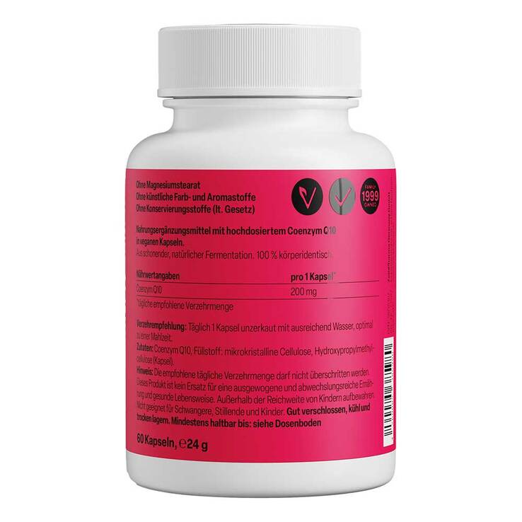 Coenzym Q10 Forte 200 mg Kapseln Zeinpharma, 60 St