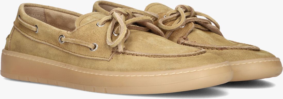 beige posa mocassins boat loafer m