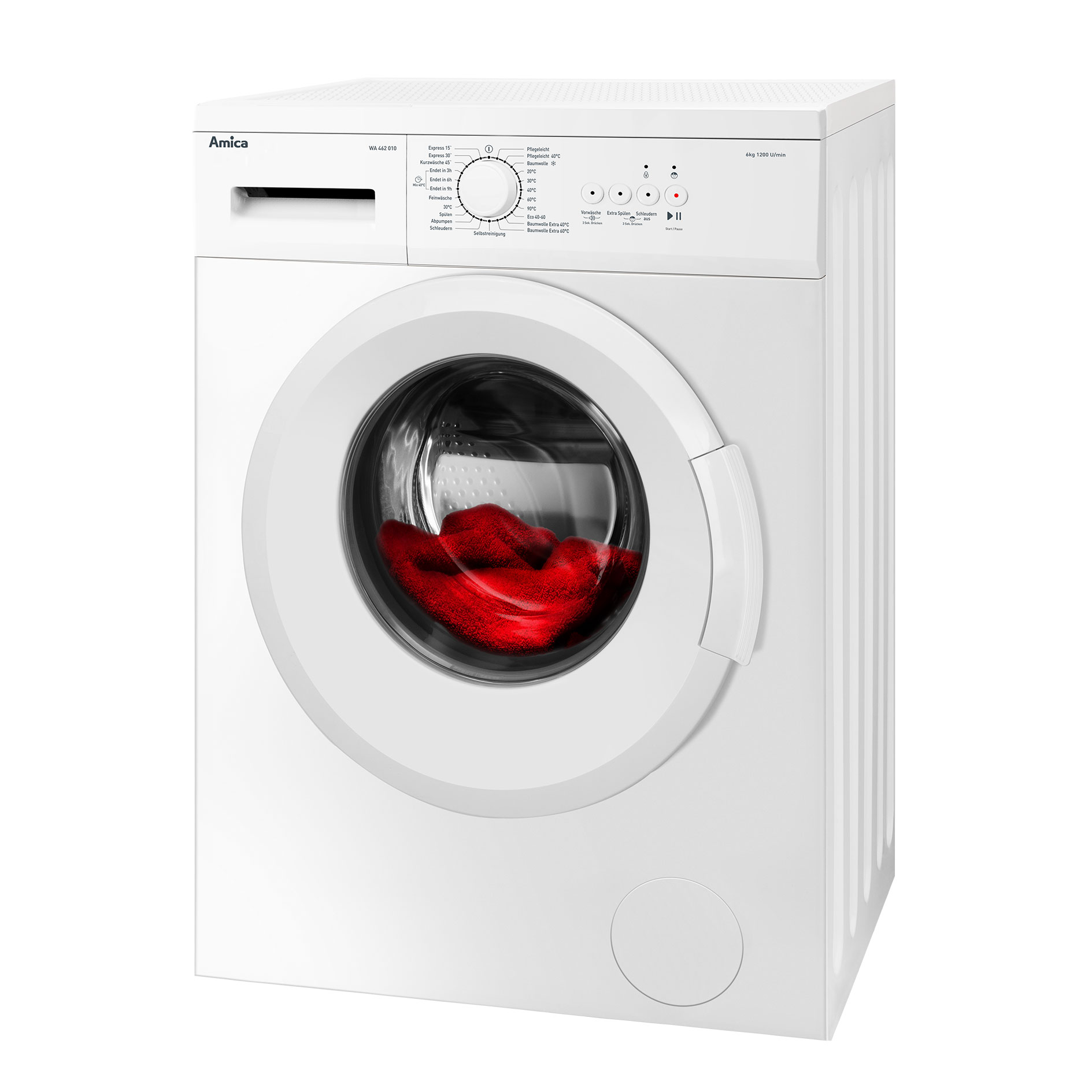 AMICA Waschmaschine WA 462 010 - weiß - 6 kg - D