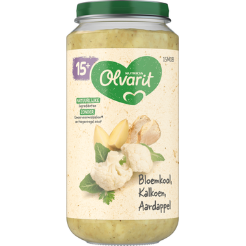 Olvarit Bloemkool Kalkoen Aardappel 15+ Maanden 250 g